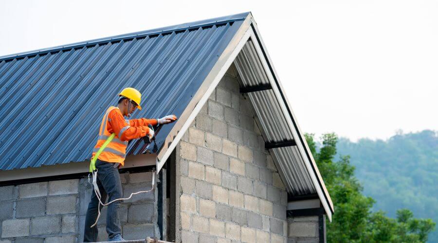 Professional metal roof installation in Woodstock, MN